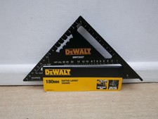 dewalt dwht25227-0 18cm metric speed rafter layout square