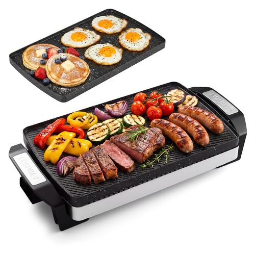 Reversible grill griddle - reversible,