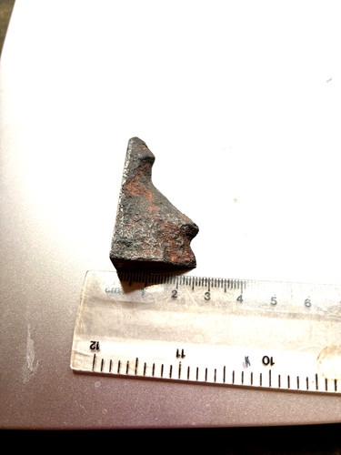 Meteorite slice genuine - meteorite,