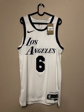 Lebron James City Edition Lakers Nike Jersey 44 Sizes With Tag M Brand New