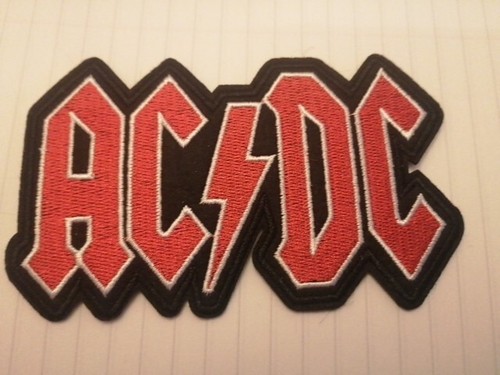 Acdc rock band patch sew - band,