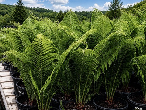 Shuttlecock fern plants - 2,