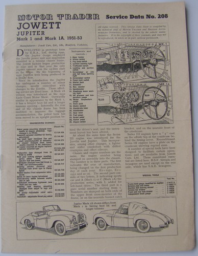 Jowett jupiter ia - mk,