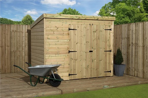 Empire 4000 pent garden shed - pent,