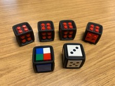 GENUINE LEGO BOARDGAME DICE X