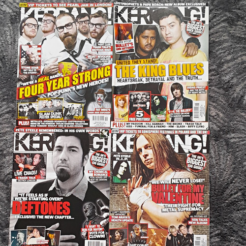 Kerrang magazine issues - kerrang!,