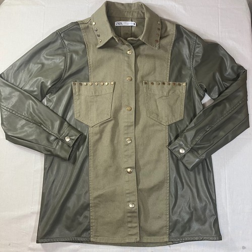Zara womens olive green - zara,