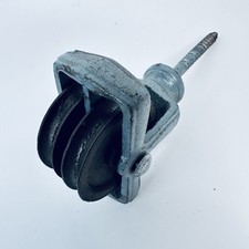 Vintage Cast Iron Double