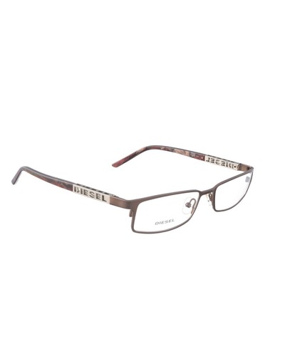 Diesel 00s brown metal - brown, glasses