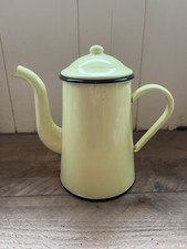 Beautiful Vintage Enamel Coffee Pot