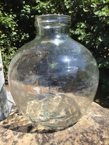 Large vintage clear glass - large,