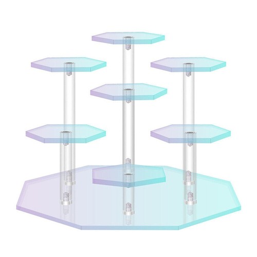 Acrylic display stand tier - acrylic, 7