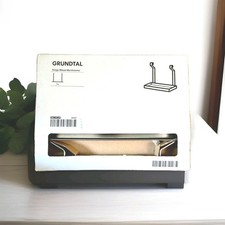 New Ikea GRUNDTAL (302.197.09) 5x10" Stainless Hanging Shelf  FREE SHIP