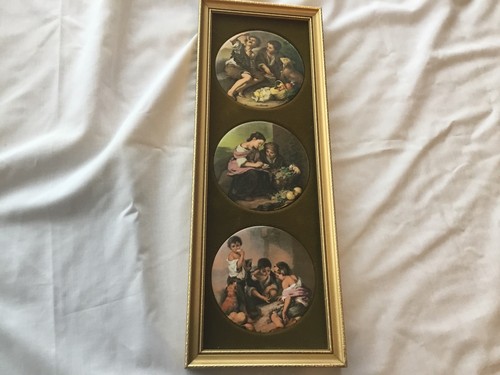 Mounted ceramic plaques - mounted,