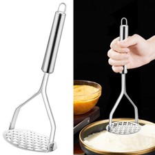 Potato Masher Stainless Steel Press Professional Vegetable Crusher Thick Durable