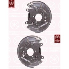 Brake Backing Plate Dust Shield - Rear LH + RH - fits Toyota Yaris (_P1_) 03-05