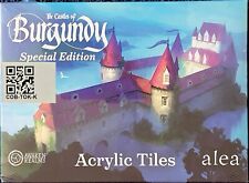 Castles of Burgundy: Acrylic Tiles, 86 Tokens, Special Edition, alea & Awaken R.