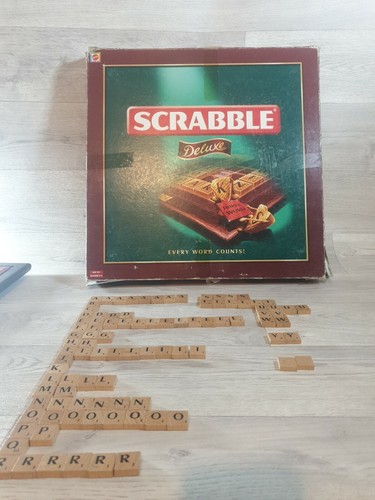 One only mattel scrabble - one,