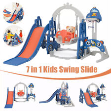 Kids Garden Swing Slide & Climber Set Toddler Baby Indoor Outdoor Playground Toy
