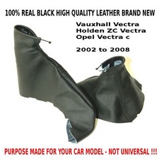 VAUXHALL VECTRA C 2002-2008 GEAR SHIFT HANDBRAKE GAITER GATOR LEATHER