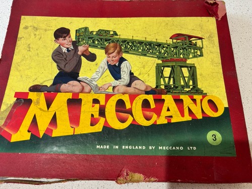 Meccano crane set vintage - meccano, 3