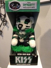 Kiss Peter Criss Teddy Bear Dynasty Collection Spencer's Gifts 1999 In Box