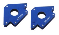 US PRO Welding Magnet X2 75lb Right Angle Square Holder Soldering Welder 6742
