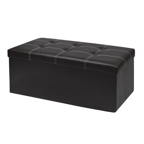 Folding ottoman storage box - ottoman,