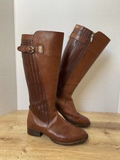 Ariat Plymouth Women’s Leather Equestrian Tall Riding Knee High Boots Size 5M UK