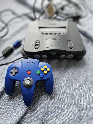 Nintendo n64 console with - console,