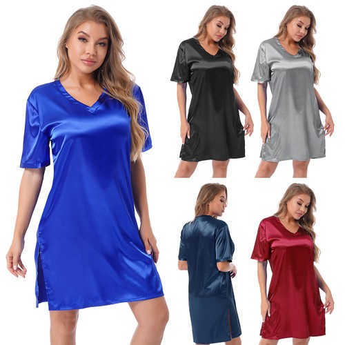 Ladies satin nightie - ladies,