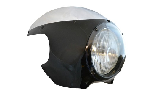 Black fairing clear windshield - fairing,