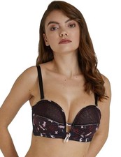 Playful Promises Bettie Page Blaze Overwire Bra BP078 Sexy Retro Bras