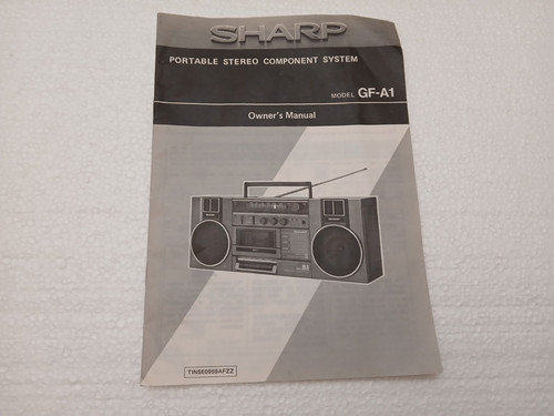 Vintage sharp portable stereo - vintage,