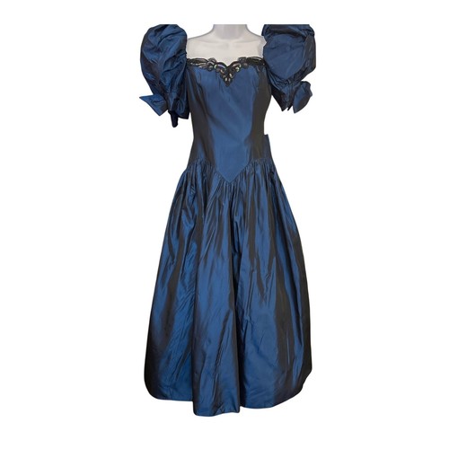 80s vintage unbranded taffeta - vintage,