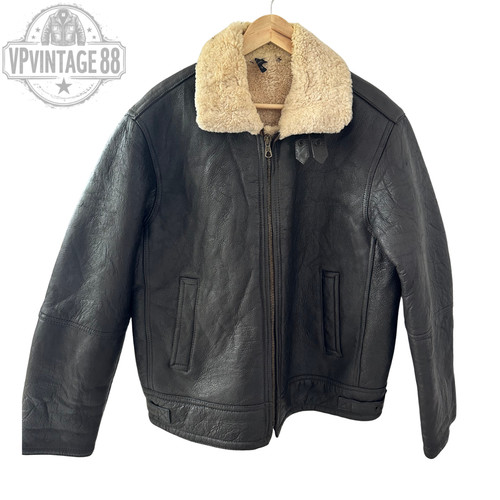 Vintage aviator bomber - b-3,