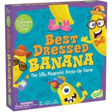 Peaceable Kingdom Best Dressed Banana Co-op Board Game For Children Ages 4+