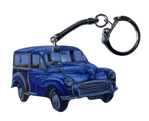Morris traveller keyring - morris,
