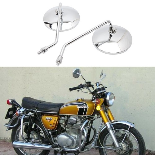 Chrome motorcycle rearview - chrome,