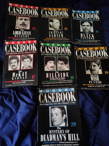 Murder casebook magazine - murder,