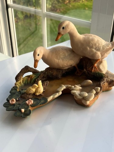 Aynsley geese and goslings - geese,