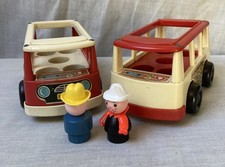 2 Fisher Price vintage mini