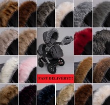 Luxury fur pram - luxury,