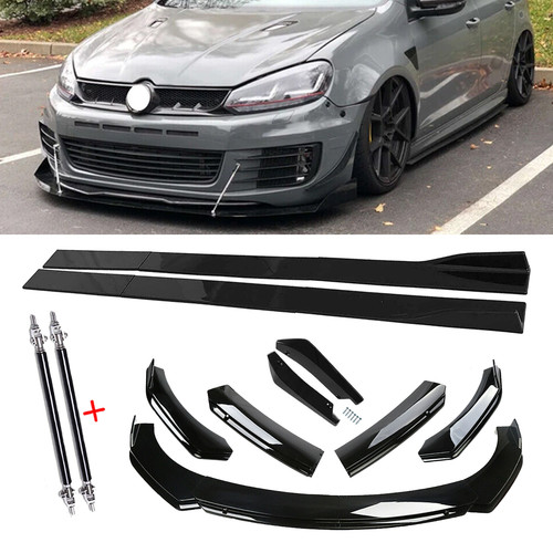 Front bumper lip spoiler - bumper,