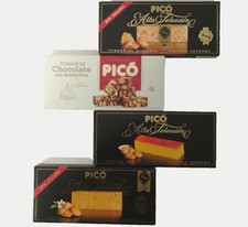 Christmas Gift Selection of SPANISH TURRONS - Alicante, Yema, Jijona, CHOCOLATE