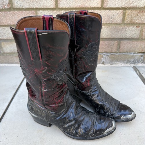 Lucchese vintage black cherry - lucchese,