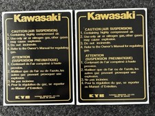 Kawasaki GPZ1100 GPZ750 Turbo Z750 GPZ1100 GPZ550 Front Fork Decals
