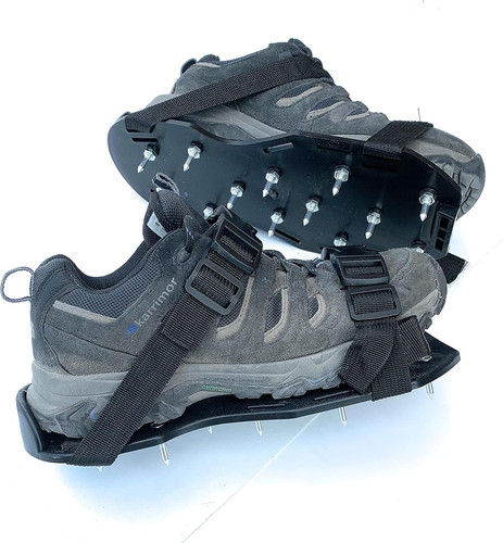 Spike screeding over shoes for - screeding,