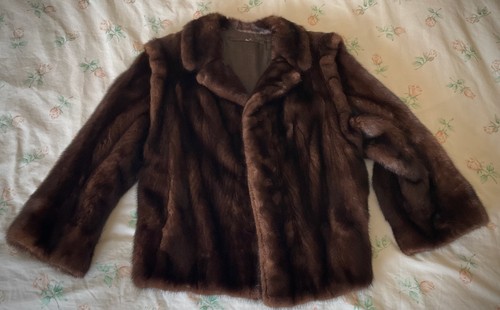 Real fur mink jacket early - jacket,