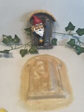 Latex Rubber Mould Garden Gnome Door Fairy Garden Mold Cast Crafts Molding